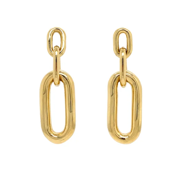 18K Yellow Gold Earrings