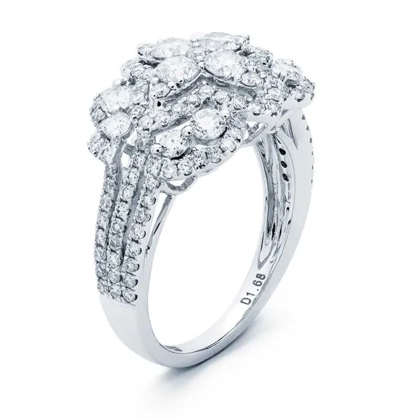 18K White Gold Diamond Ring