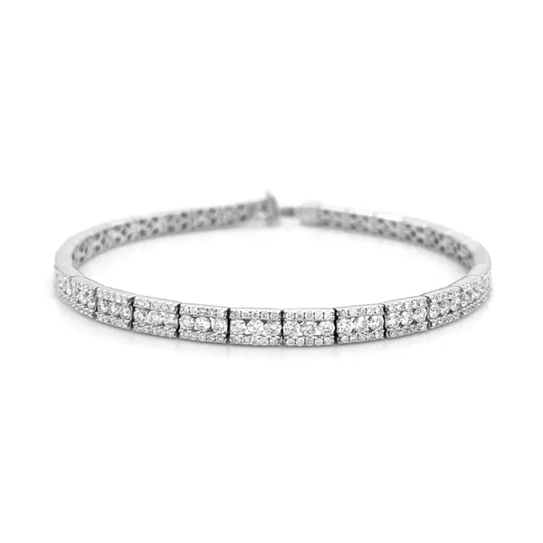 18K White Gold Diamond Bracelet