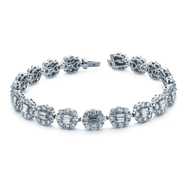 18K White Gold Diamond Bracelet