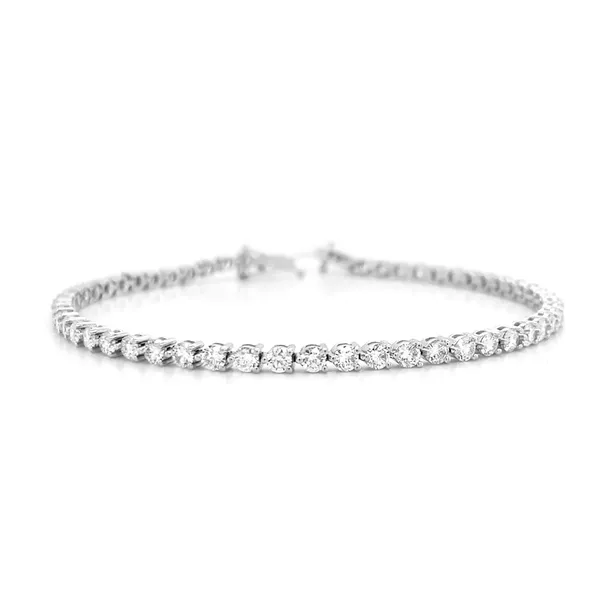 18K White Gold Diamond Bracelet