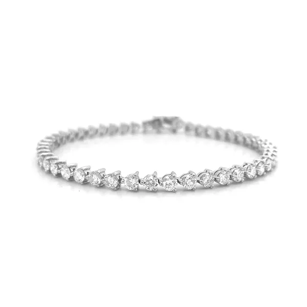 18K White Gold Diamond Bracelet