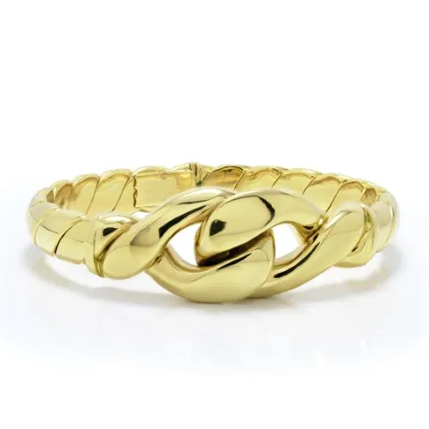 18K Yellow Gold Bangle