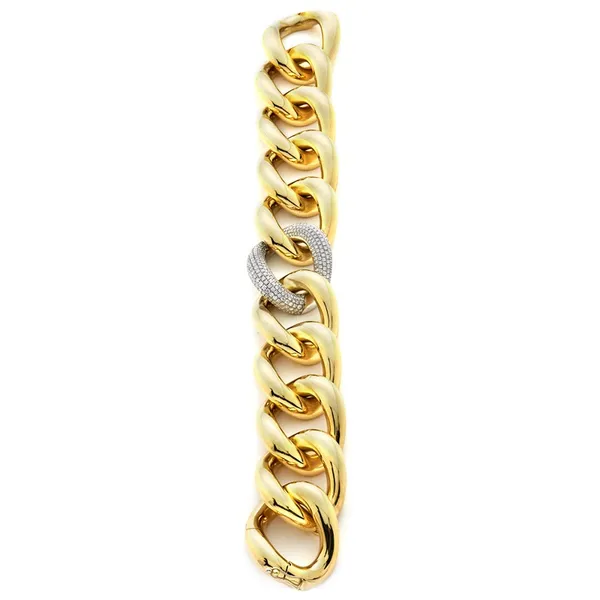 18K Yellow Gold Diamond Bracelet