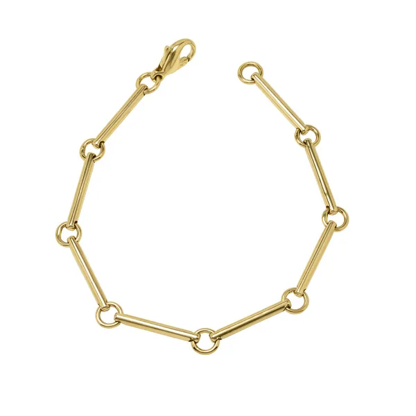 18K Yellow Gold Bacelet