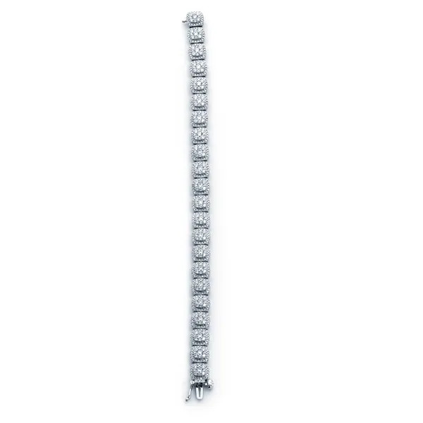18K White Gold Diamond Bracelet
