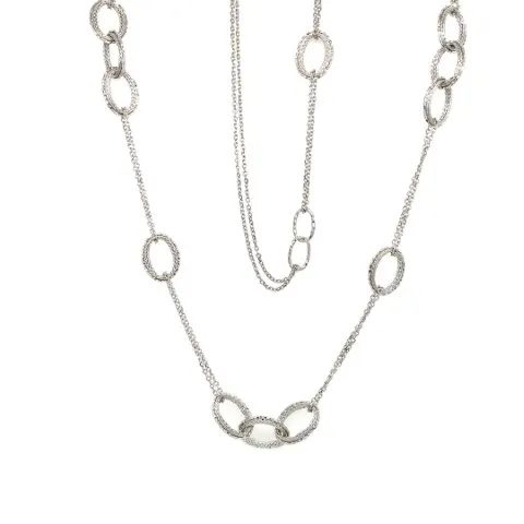 18K White Gold Necklace
