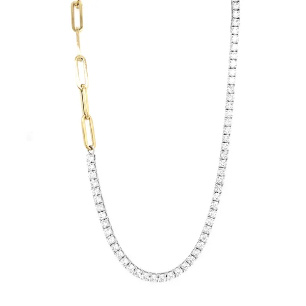 18K Two-Tone Gold Necklace