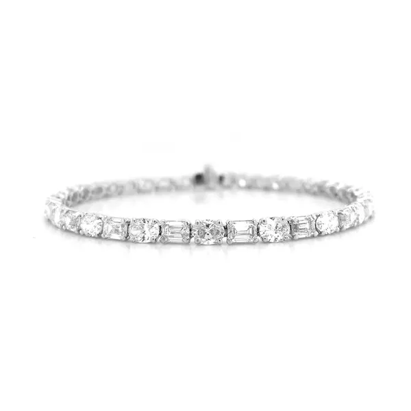 18K White Gold Diamond Bracelet