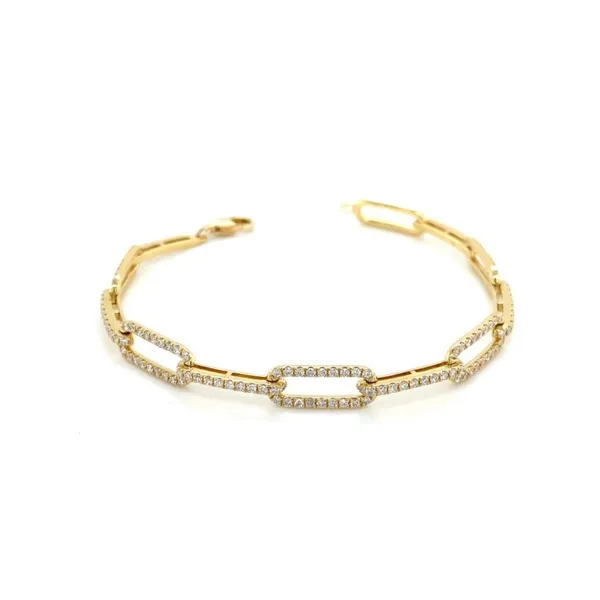 18K Yellow Gold Diamond Bracelet