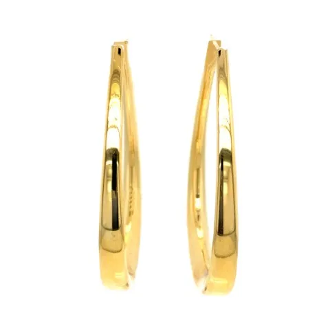 18K Yellow Gold Earrings