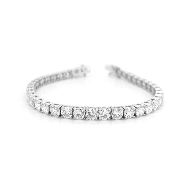 18K Yellow Gold Tennis Bracelet