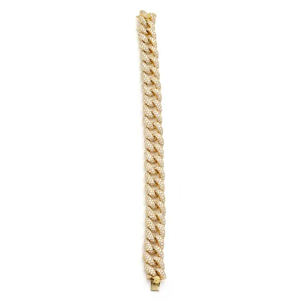 18K Yellow Gold Diamond Bracelet