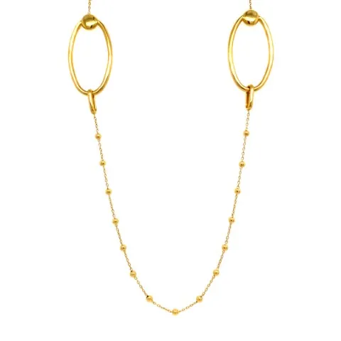 18K Yellow Gold Necklace