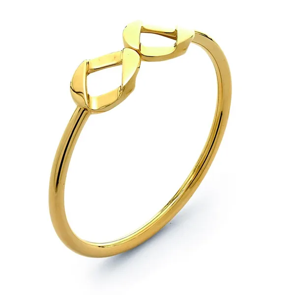 18K Yellow Gold Bangle