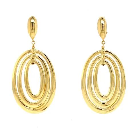 18K Yellow Gold Earrings