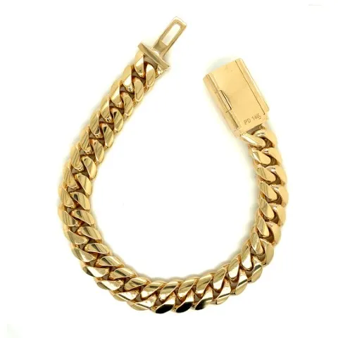 18K Yellow Gold Men’s Necklace
