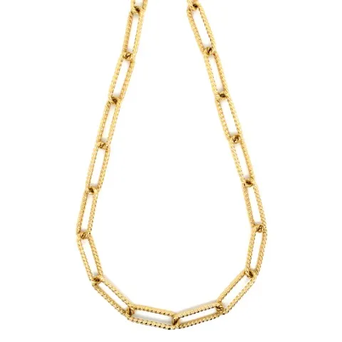 18K Yellow Gold Necklace