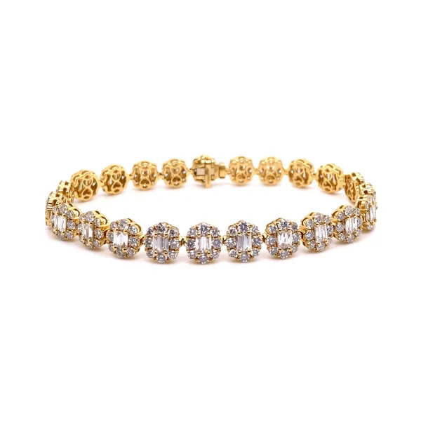 18K Yellow Gold Diamond Bracelet