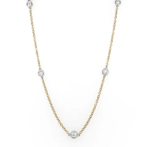 18K Two-Tone Gold Necklace