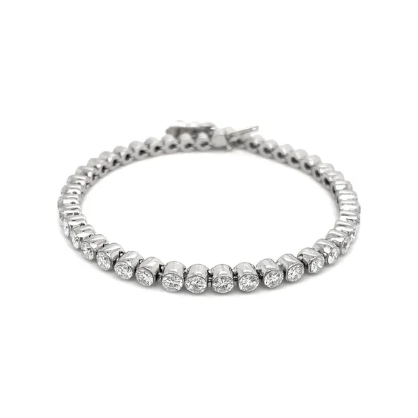 Platinum Tennis Bracelet