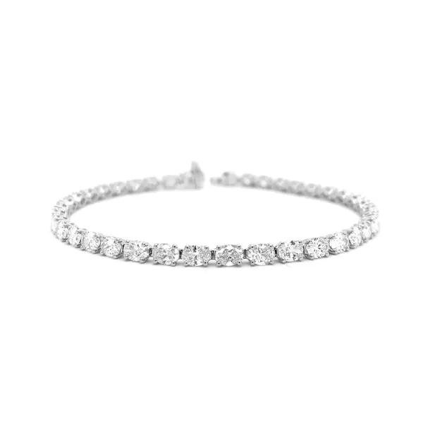 18K White Gold Diamond Bracelet