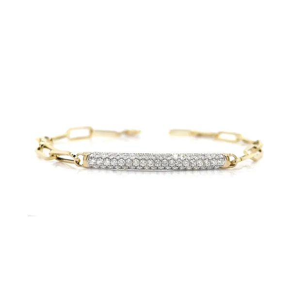 18K Yellow Gold Diamond Bracelet