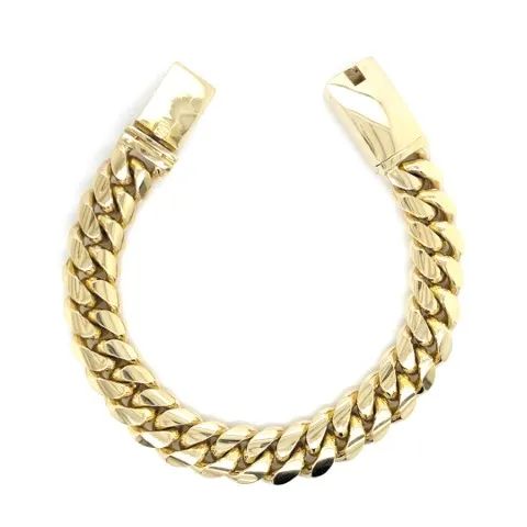 14K Yellow Gold Men’s Bracelet