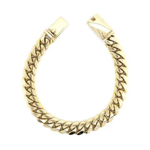 14K Yellow Gold Men’s Bracelet