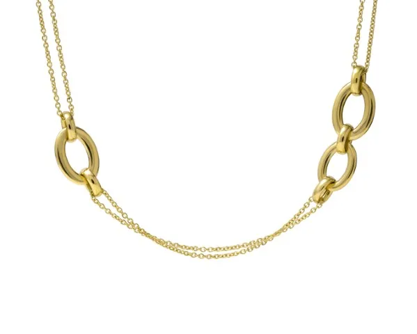18K Yellow Gold Necklace