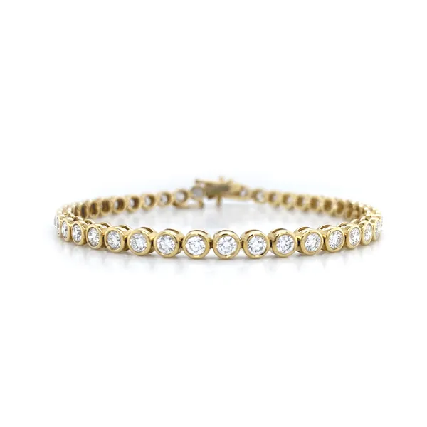 18K Yellow Gold Diamond Bracelet
