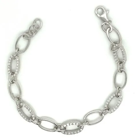 18K White Gold Diamond Bracelet