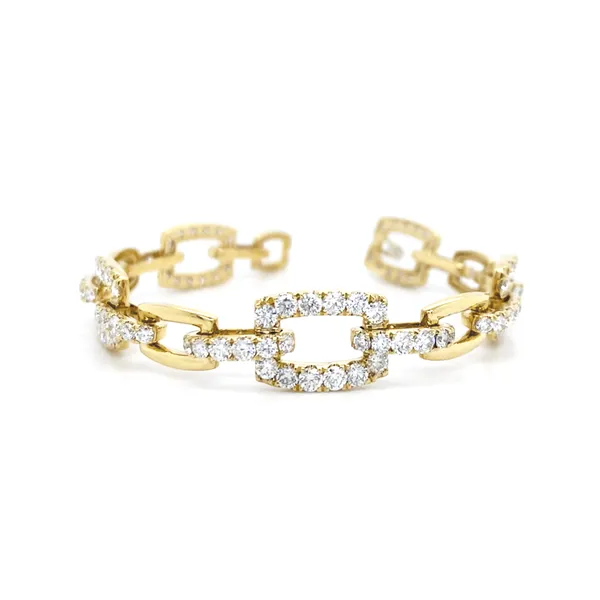 18K Yellow Gold Diamond Bracelet
