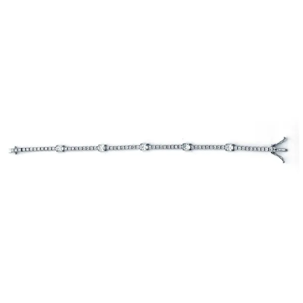 18K White Gold Diamond Bracelet