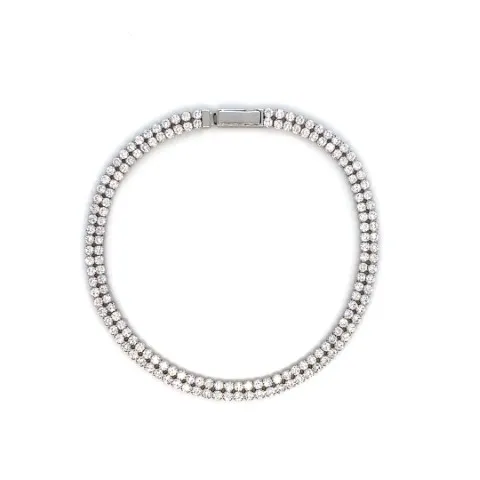 18K White Gold Diamond Bracelet